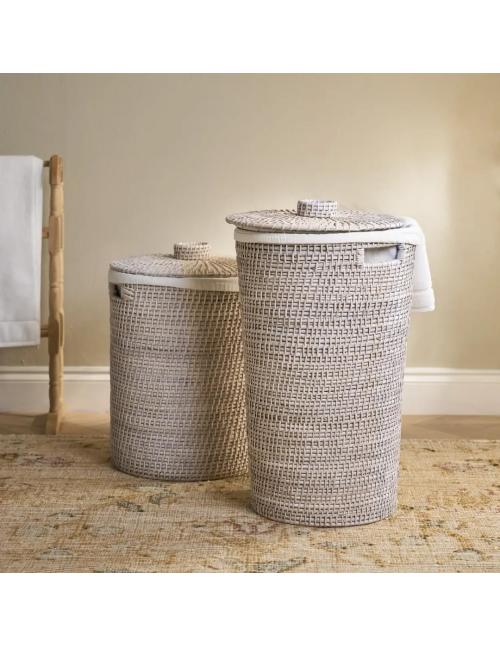 Neptune Tiverton Rattan Laundry Basket