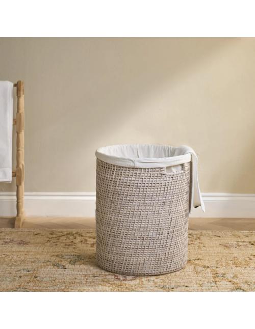Neptune Tiverton Round Lidded Storage Basket