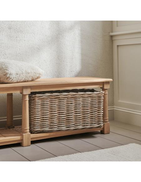 Neptune Somerton Bootroom Bench Basket