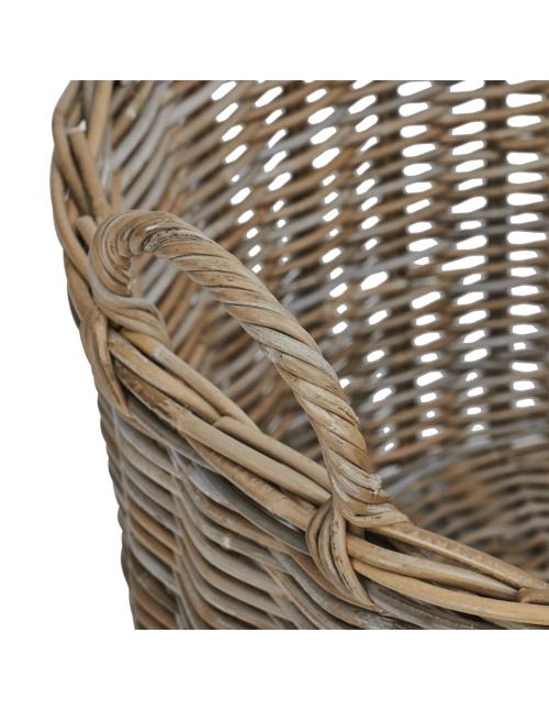 Neptune Somerton Round Log Basket