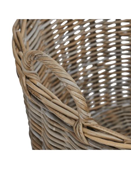 Neptune Somerton Round Log Basket