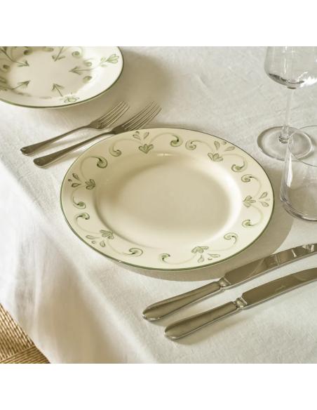 Neptune Lamorna Green Dinner Plate, Set of 6