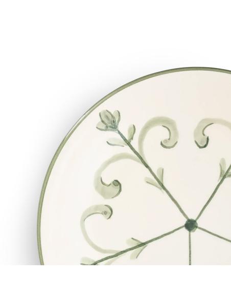 Neptune Lamorna Green Side Plate, Set of 6