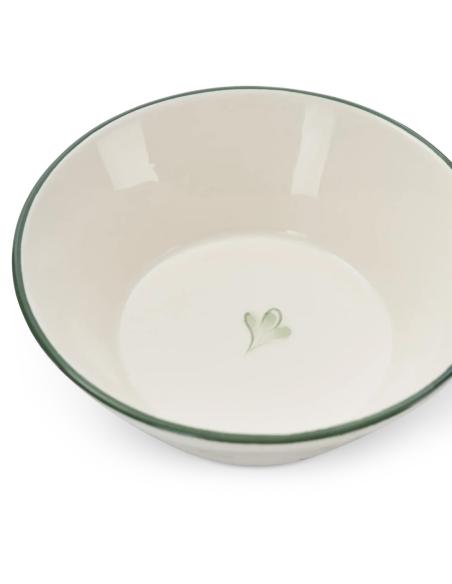 Neptune Lamorna Green Cereal Bowl, Set of 6