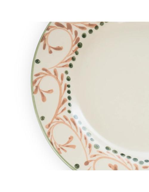 Neptune Callington Spiral Leaf Dessert Plate