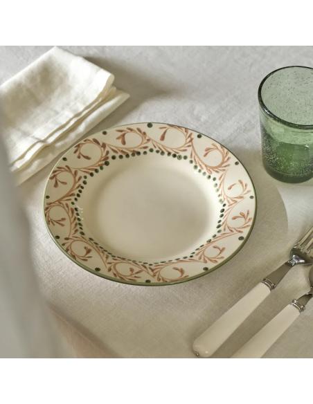 Neptune Callington Spiral Leaf Dessert Plate