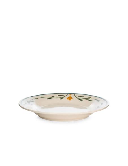 Neptune Callington Green Leaf Dessert Plate
