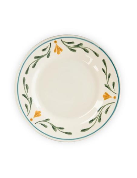 Neptune Callington Green Leaf Dessert Plate
