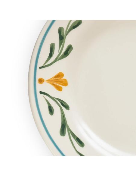 Neptune Callington Green Leaf Dessert Plate