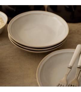 Neptune Clovelly Pasta Bowl - Reactive White, Set of 6