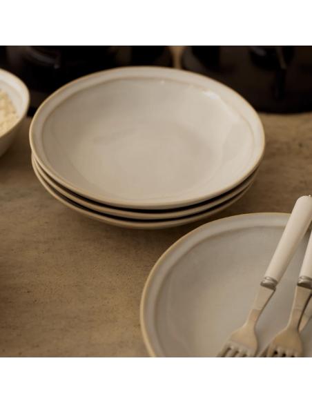 Neptune Clovelly Pasta Bowl - Reactive White, Set of 6