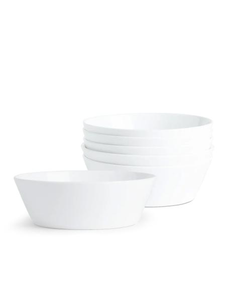 Neptune Fenton Bone China Cereal Bowls, Set of 6