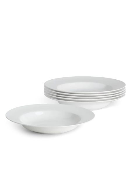 Neptune Fenton Bone China Soup Bowls, Set of 6
