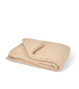 Neptune Hetton Throw, Natural Oat