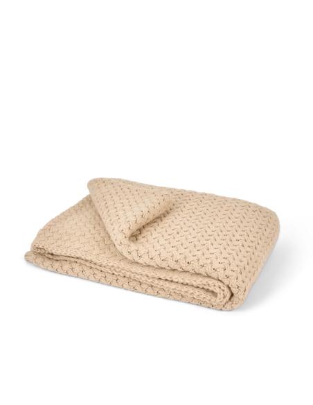 Neptune Hetton Throw, Natural Oat