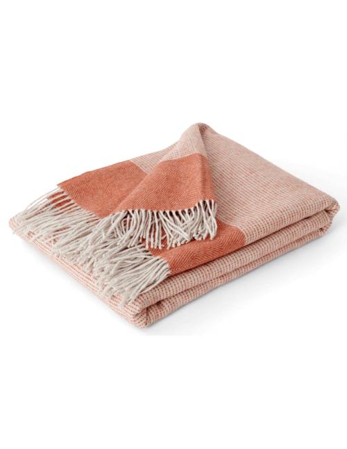 Neptune Otterburn Throw, Burnt Sienna