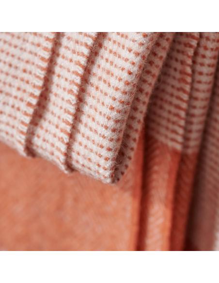 Neptune Otterburn Throw, Burnt Sienna