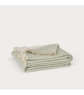 Neptune Riley Teal Throw, 220x260cm