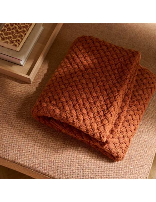 Neptune Hetton Throw, Rust