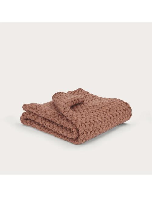 Neptune Hetton Throw, Chestnut