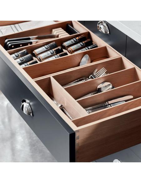Neptune Orford Cutlery Tray, Seasoned Oak
