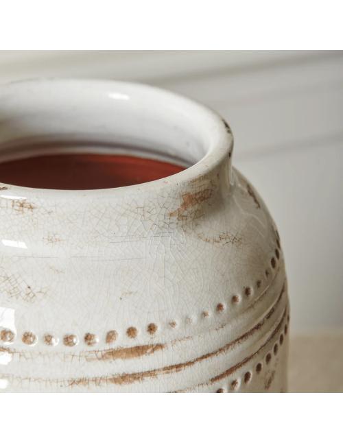 Neptune Haybrook Large Ceramic Vase, Snow