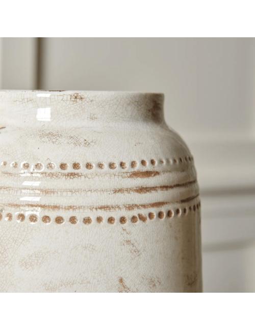 Neptune Haybrook Large Ceramic Vase, Snow