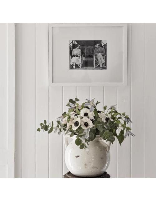 Neptune Haybrook Round Vase, Snow