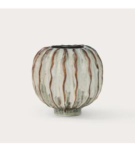 Neptune Lavington Vase, Round - Blue