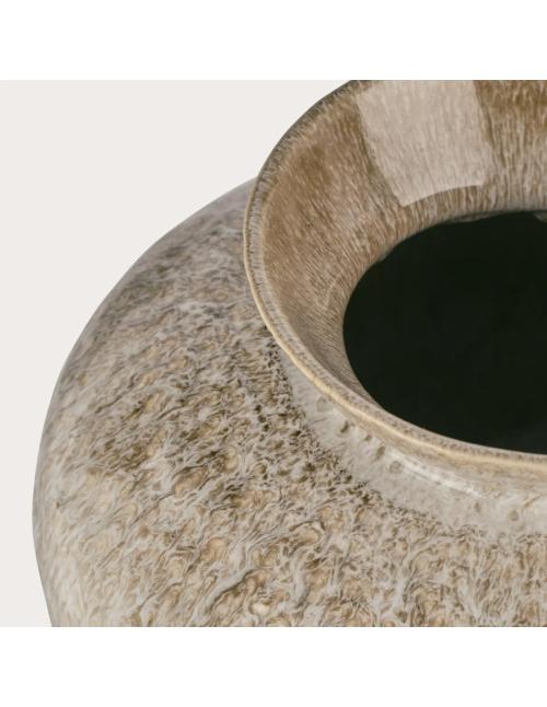 Neptune Verwood Ceramic Urn Vase, Beige