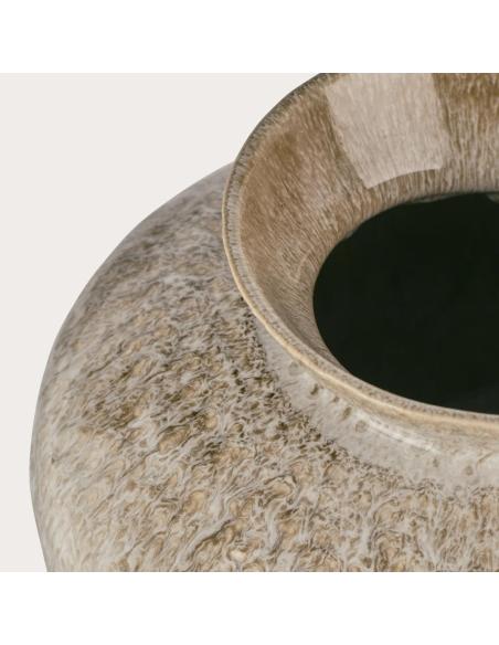 Neptune Verwood Ceramic Urn Vase, Beige