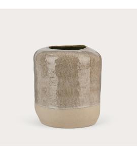 Neptune Verwood Ceramic Vase, Beige