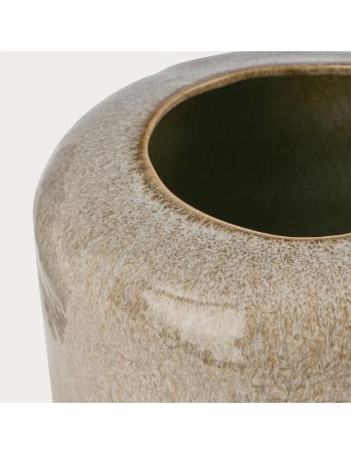 Neptune Verwood Ceramic Vase, Beige