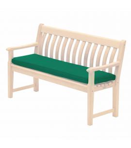 Alexander Rose Polyester 4ft Bench Cushion - Ecru