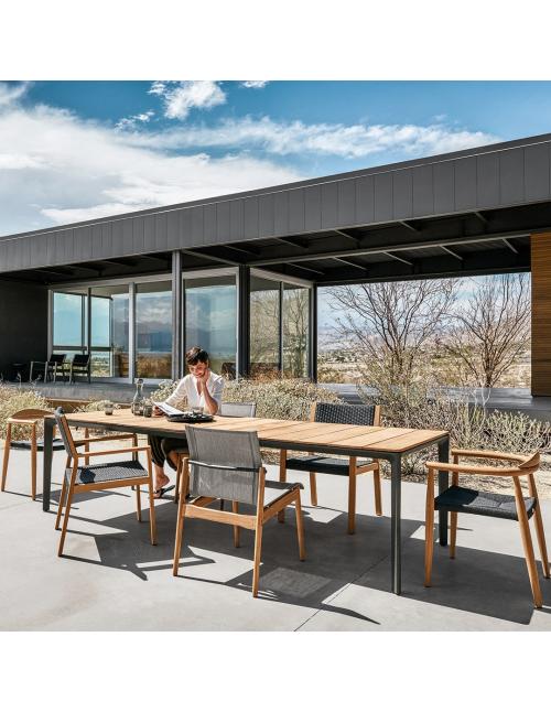 Gloster Carver 280cm x 100cm Rectangular Table...