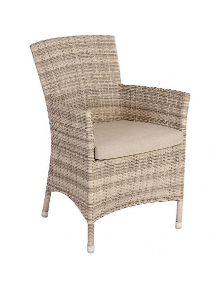 Alexander Rose Ocean Pearl Wave Armchair with Cushion
