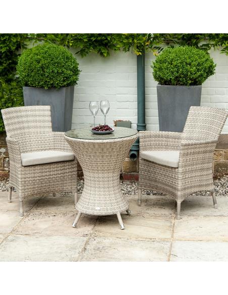 Alexander Rose Ocean Pearl Wave Armchair with Cushion