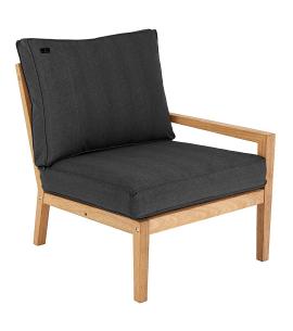 Alexander Rose Tivoli Roble Right End Seat with Cushions