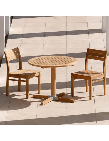 Barlow Tyrie Bermuda Teak Dining Side Chair