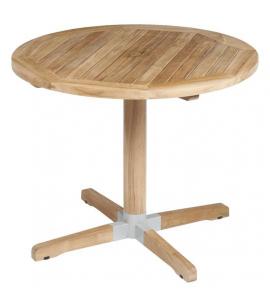 Barlow Tyrie Bermuda 90cm Round Teak Dining Table