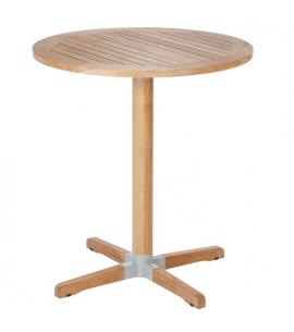 Barlow Tyrie Bermuda 90cm Round Teak High Dining Table