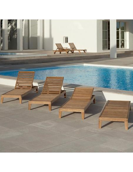 Barlow Tyrie Capri Base Sunlounger