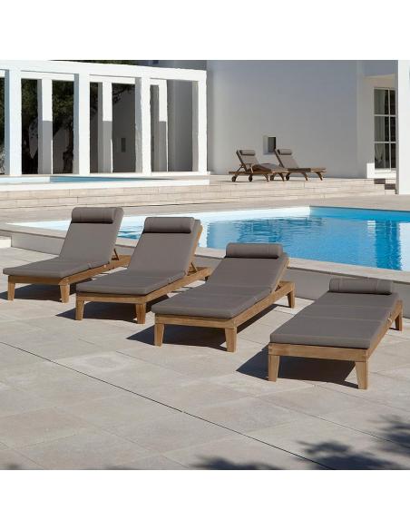 Barlow Tyrie Capri Base Sunlounger