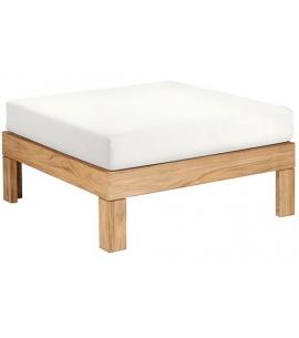 Barlow Tyrie Linear Deep Seating Ottoman with Cushion