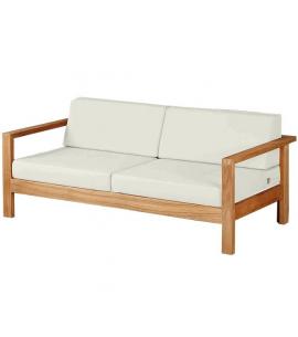 Barlow Tyrie Linear Deep Two Seater Settee with Cushions