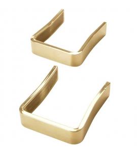 Barlow Tyrie Polished Brass Clips for Capri Base Sunlounger