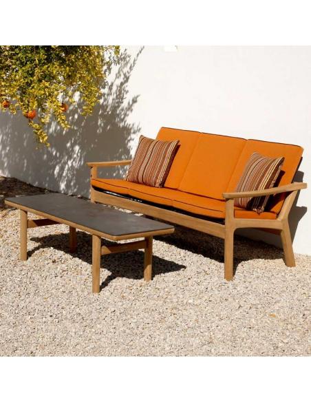 Barlow Tyrie Monterey 150 Rectangular Coffee Table Oxide