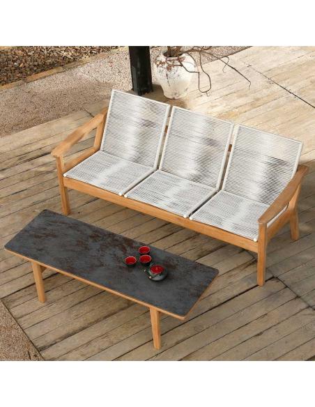 Barlow Tyrie Monterey 150 Rectangular Coffee Table Oxide