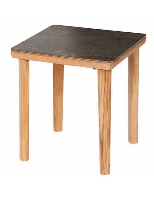 Barlow Tyrie Monterey 50 Square Side Table Oxide
