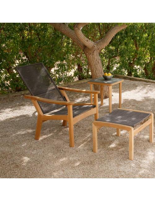 Barlow Tyrie Monterey 50 Square Side Table Oxide